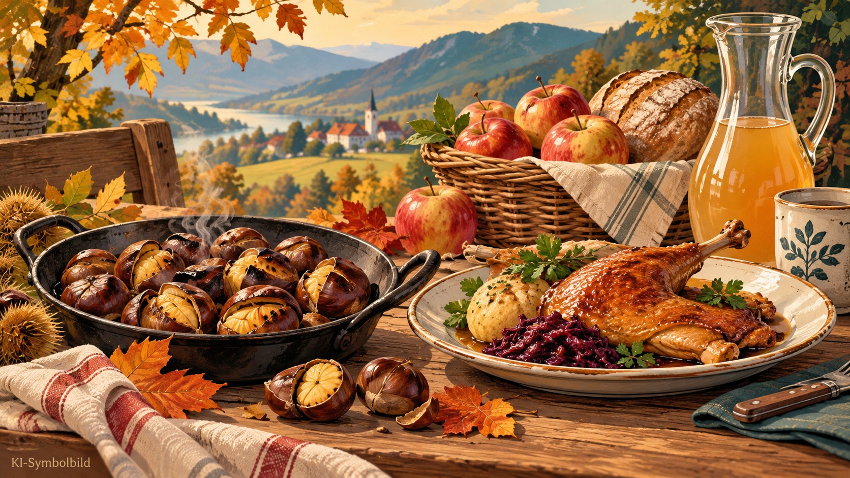 Steirisches Buffet beim Reinbacher