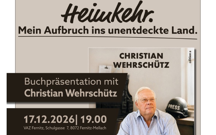 Buchpräsentation Christian Wehrschütz