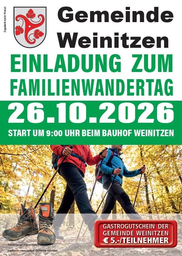 Familienwandertag Weinitzen