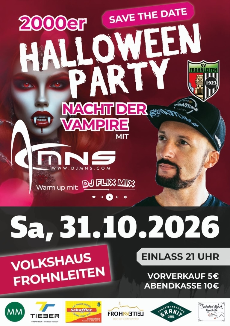 Halloween-Party des SV Frohnleiten
