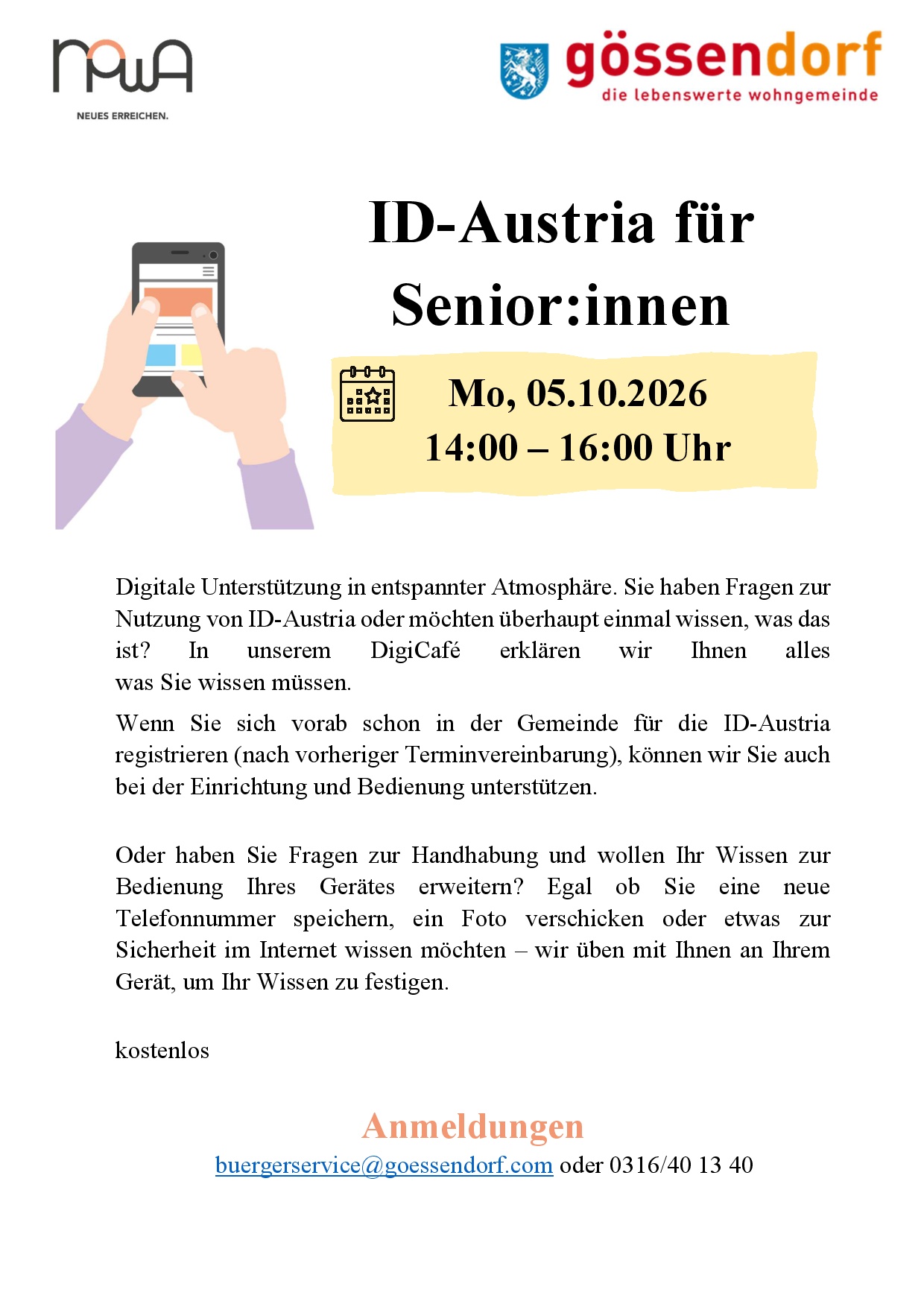 ID Austria für Senioren