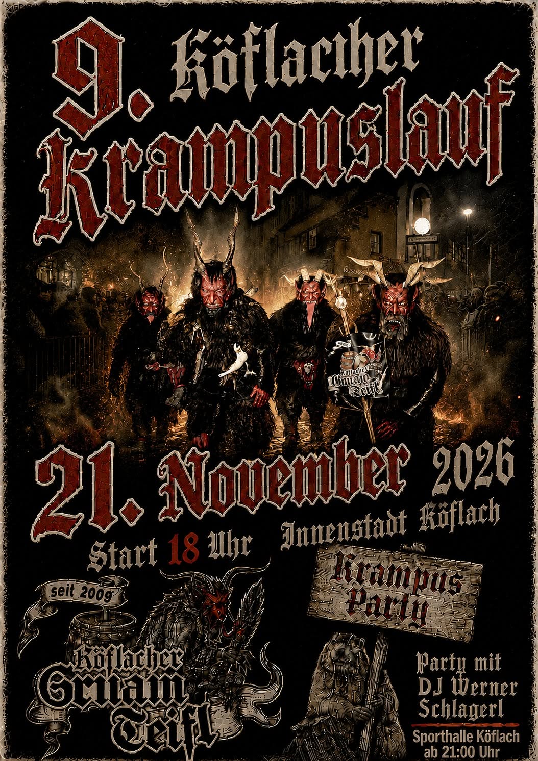Krampuslauf Köflach 2026