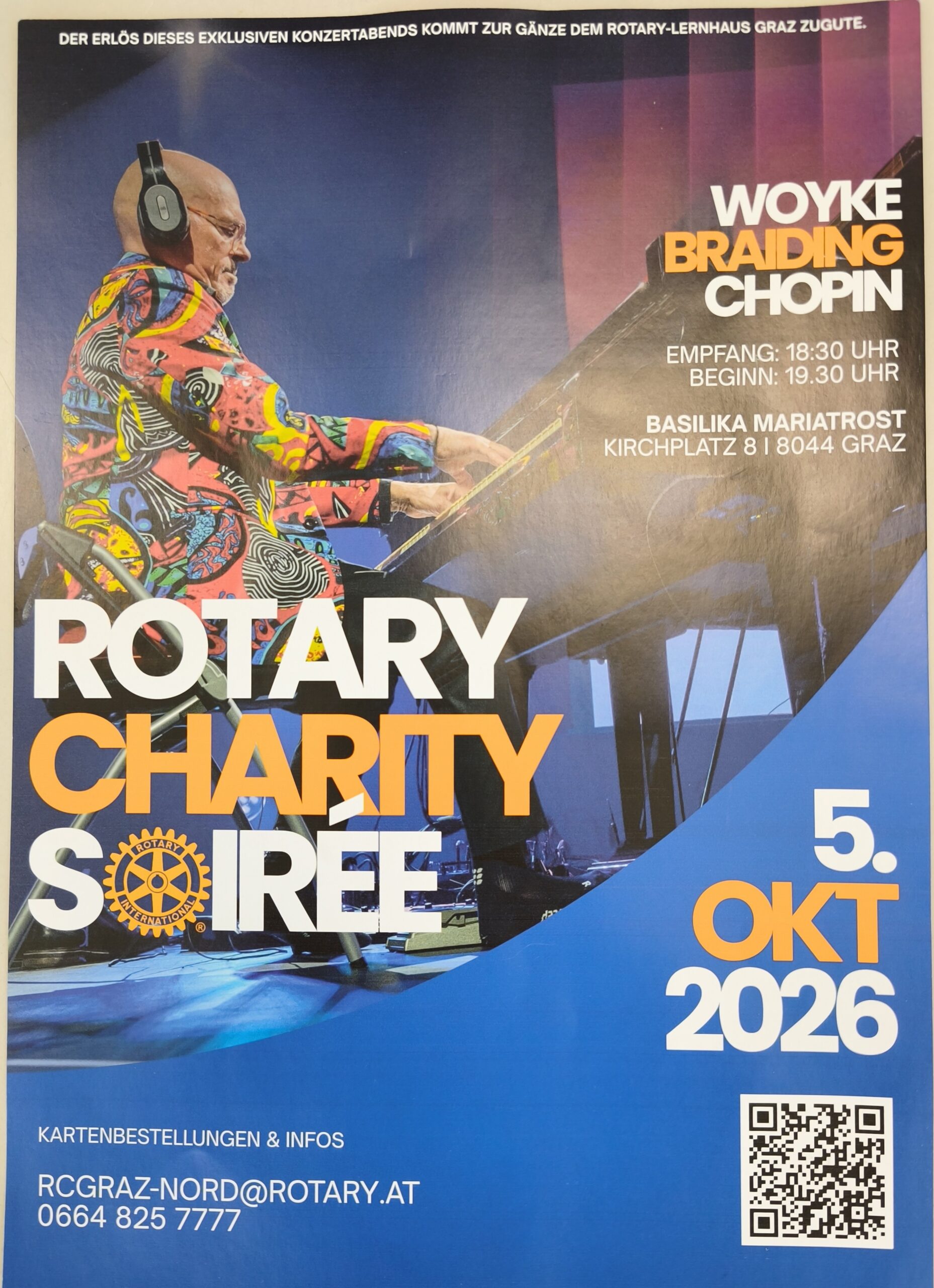 Rotary Charity Soiree: Woyke – Braiding Chopin