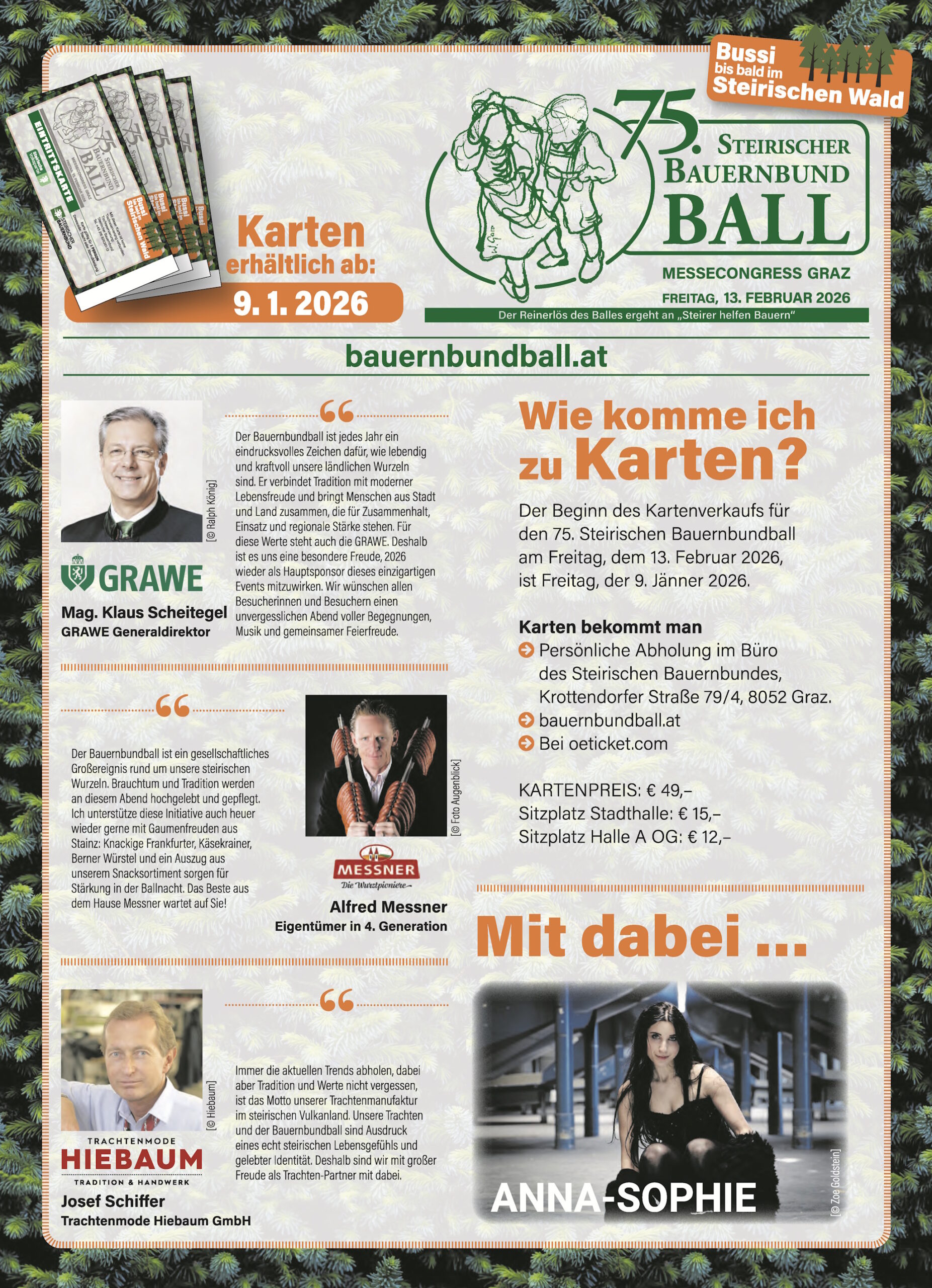 Steirischer Bauernbundball 2027 (Region Graz)